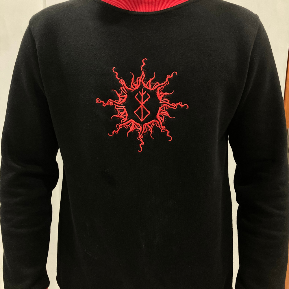 GUTS Anime Embroidered SweatShirt